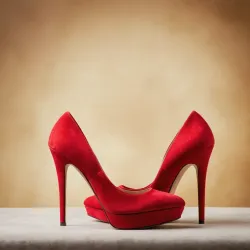 photo of #3 red high heels