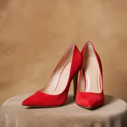 photo of #3 red high heels