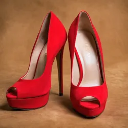 photo of #3 red high heels