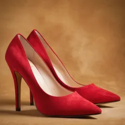 photo of #3 red high heels