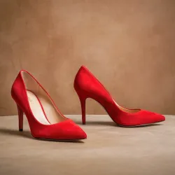 photo of #3 red high heels