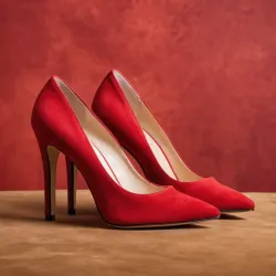 photo of #3 red high heels