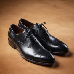 photo of #4 black oxfords