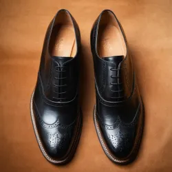 photo of #4 black oxfords