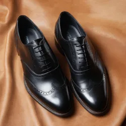 photo of #4 black oxfords