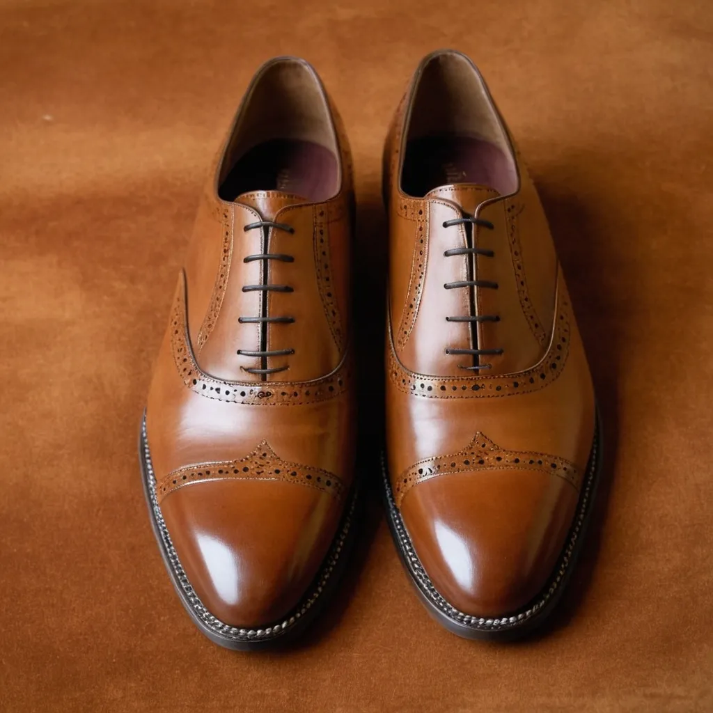 detailed photo of brown exfords