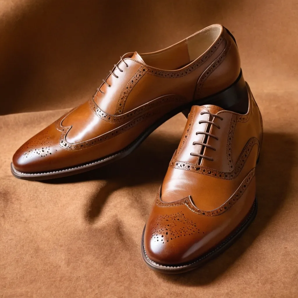 detailed photo of brown exfords