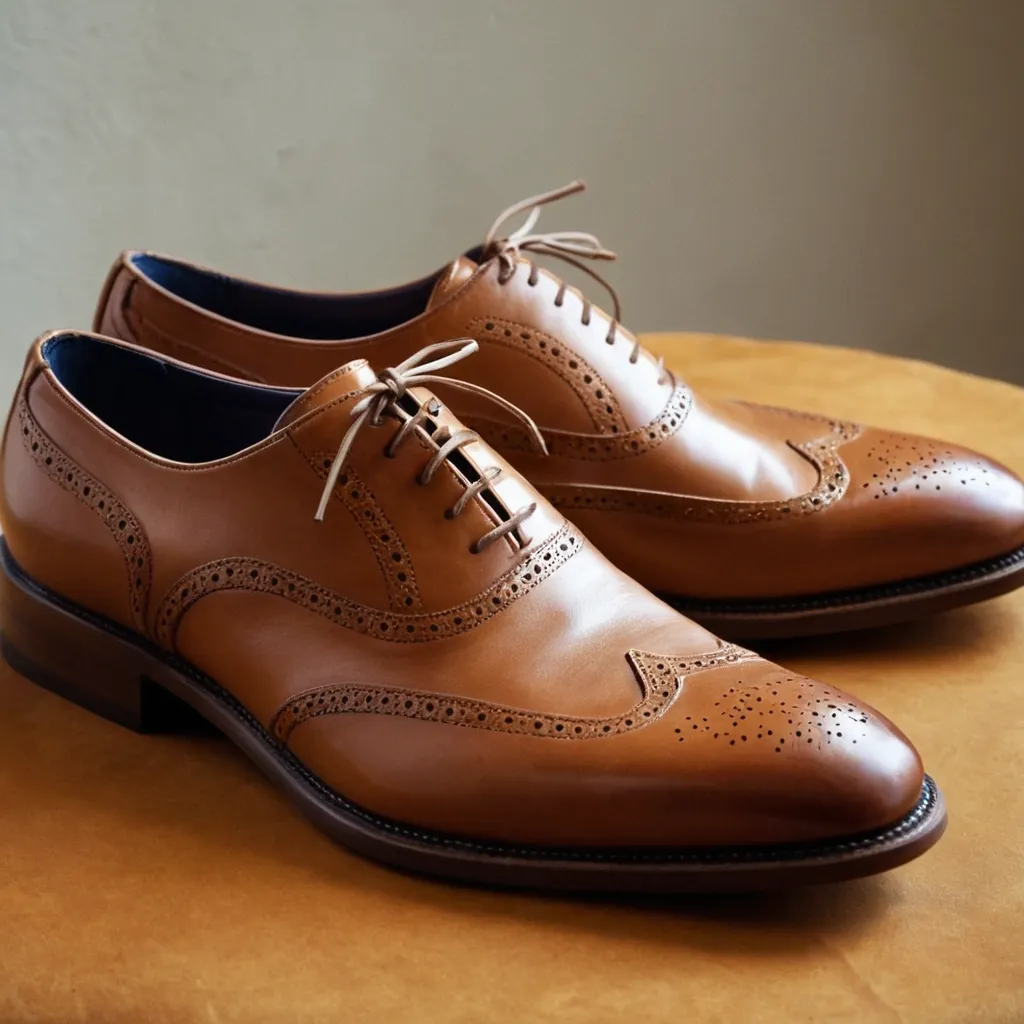 detailed photo of brown exfords