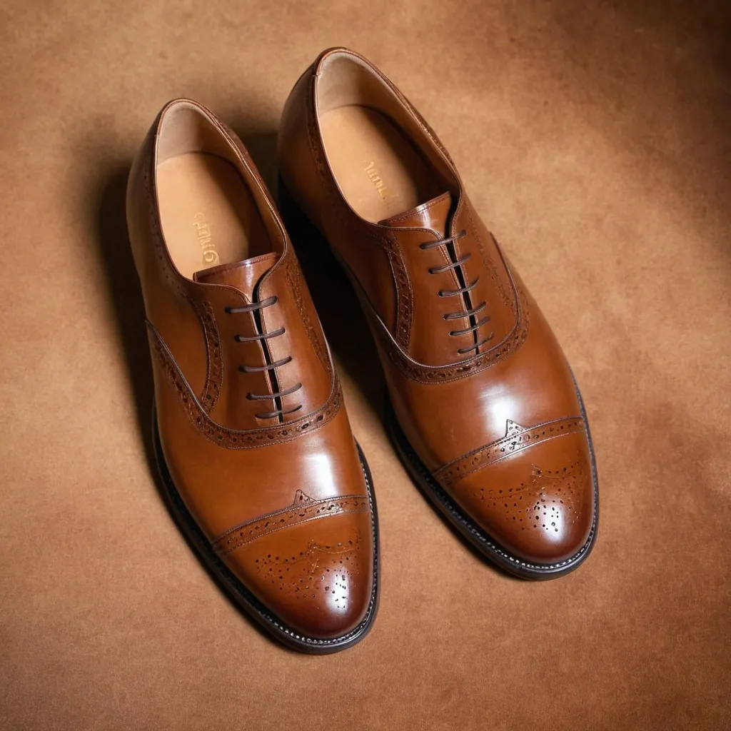 detailed photo of brown exfords