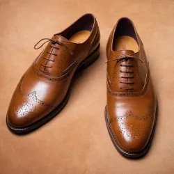 photo of #5 brown exfords