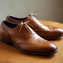 photo of #5 brown exfords