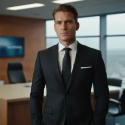 photo of #1 mens black suit