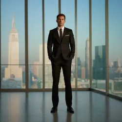 photo of #1 mens black suit