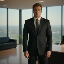 photo of #1 mens black suit