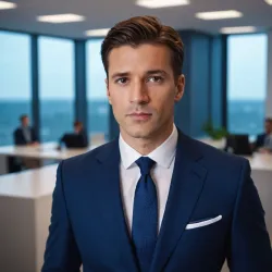 photo of #3 mens navy blue suit