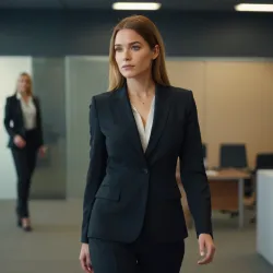 photo of #4 womens black suit