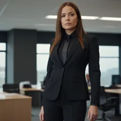 photo of #4 womens black suit
