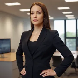 photo of #4 womens black suit