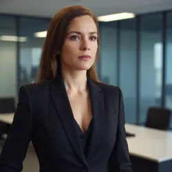 photo of #4 womens black suit