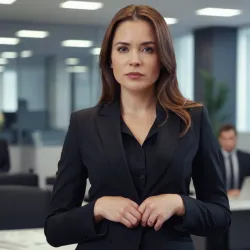 photo of #4 womens black suit