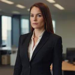 photo of #4 womens black suit