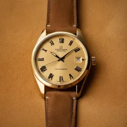 photo of #1 golden wrist watch