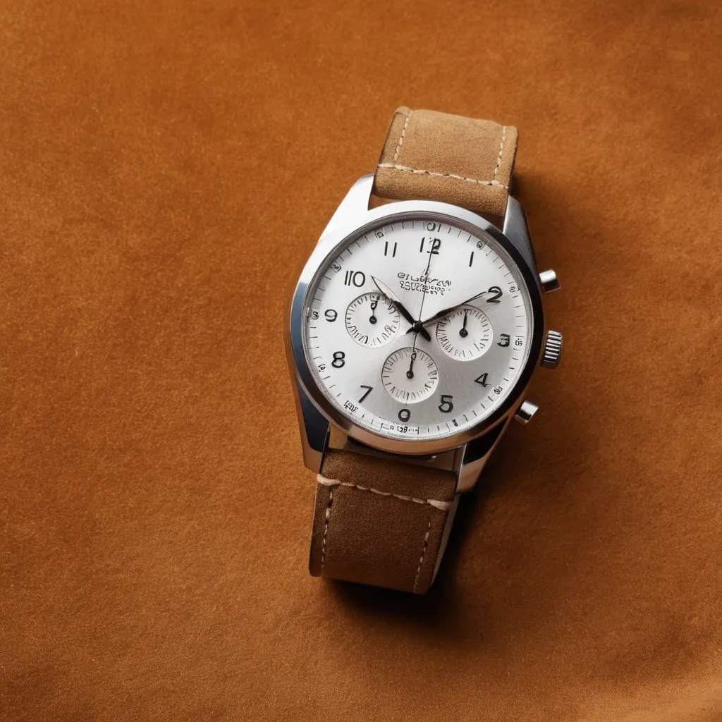 detailed photo of silver wrist watch