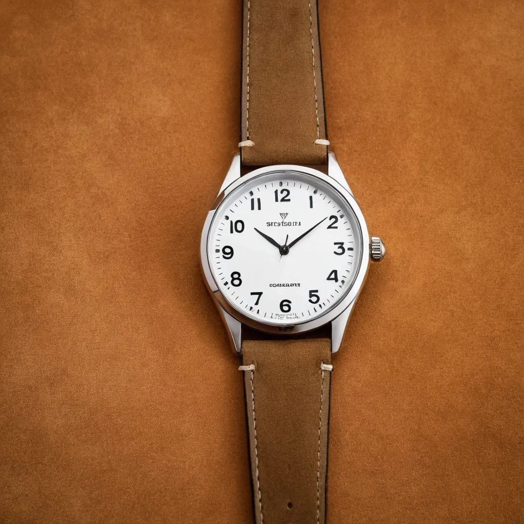 detailed photo of silver wrist watch