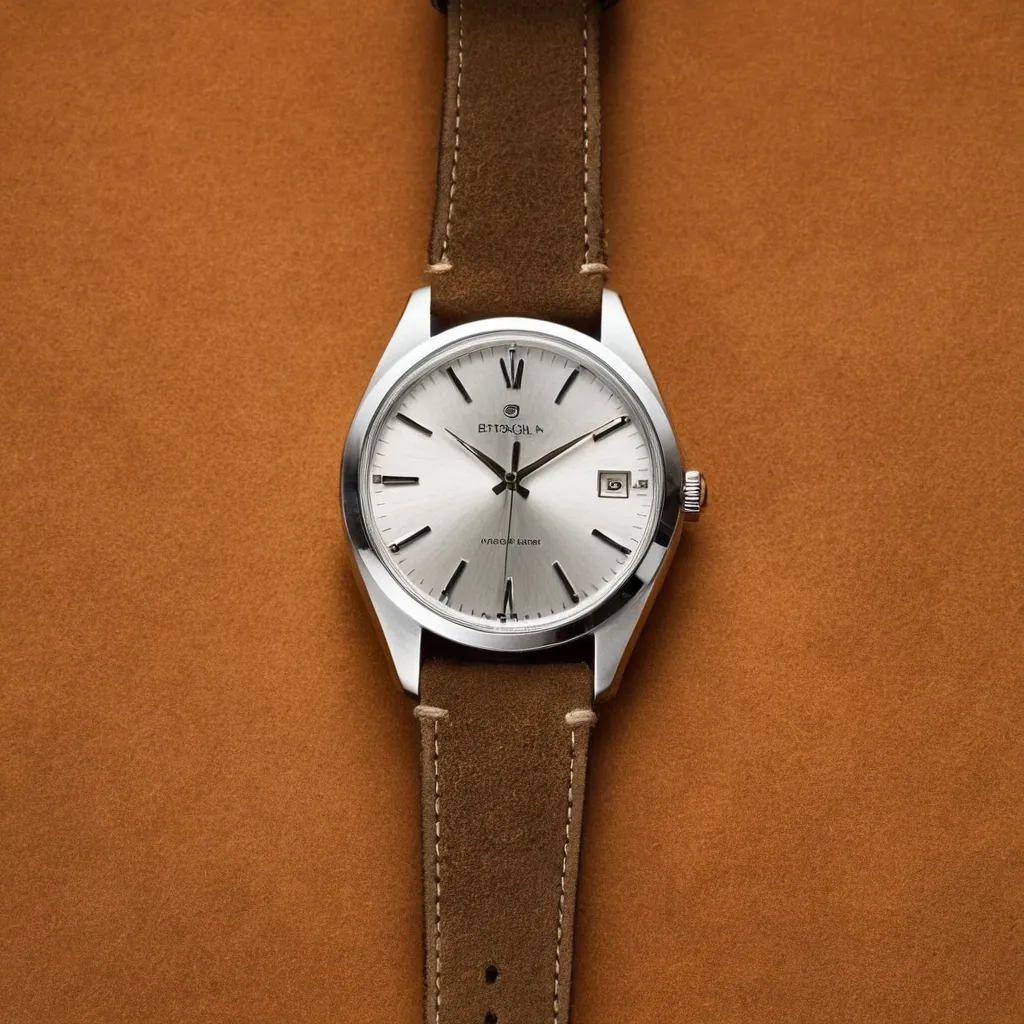 detailed photo of silver wrist watch