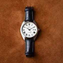 photo of #3 silver wrist watch