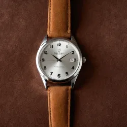 photo of #3 silver wrist watch