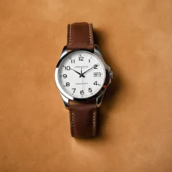 photo of #3 silver wrist watch